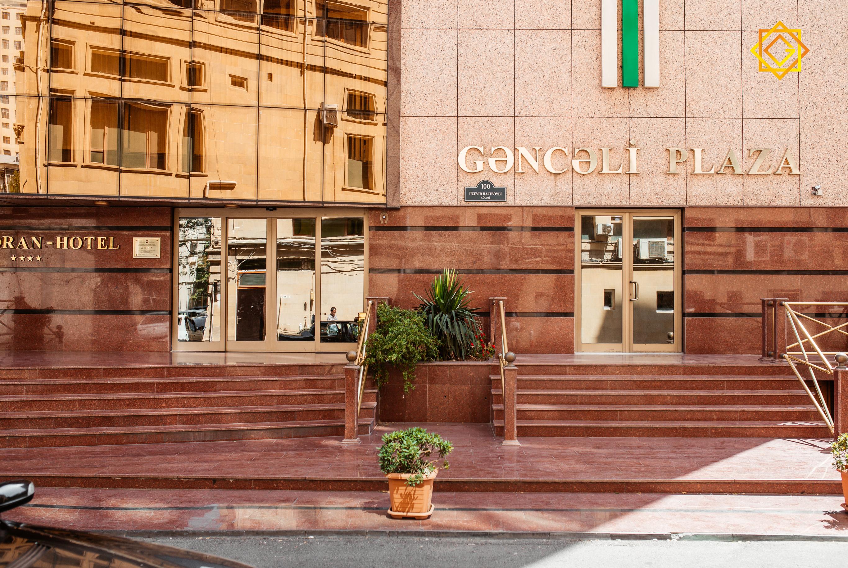 Ganjali Plaza Hotel Baku Exterior foto